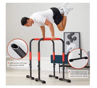 Barres de gymnastique en acier à hauteur réglable pour usage commercial, barres d'équilibre, station de traction, barres de pompes pour barre de dips