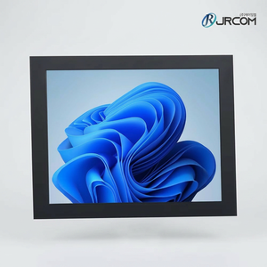 Moniteur industriel JRCOM, PC à écran tactile de 19 pouces, Intel i5-4300U, 4 Go de RAM, 128 Go, écran tactile résistif, tout-en-un, support mural VESA - Product Image 1