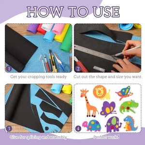 Customized Cutting Colorful Eva <b>Foam</b> Sheets for Arts & <b>Crafts</b> DIY Project Shock Absorption Easy Cutting Papers - Product Image 5