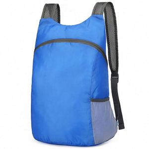 Sac de voyage pliable personnalisé avec logo, en polyester imperméable, grand, unisexe, coloré, extensible, pour le sport, l'école, les activités de plein air - Product Image 1