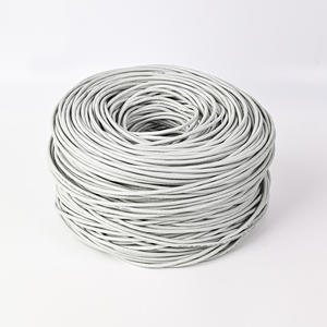 كابل شبكة غير محمية قابل للتخصيص منخفض اللهب انتشار B1 أداء الحريق كابل Cat6 لمركز البيانات وكابل المطار - Product Image 2