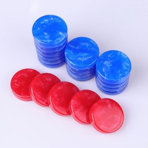 Jeu de backgammon et d'échecs de luxe en résine, pièces de jeu de remplacement durables pour jeux de société d'intérieur pour enfants - Product Image 6