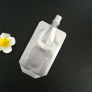 Artículos calientes Flexible a prueba de luz 200ml 350ml líquido decía caño de agua potable de bolsa de escudete lateral bolsa - Product Image 4