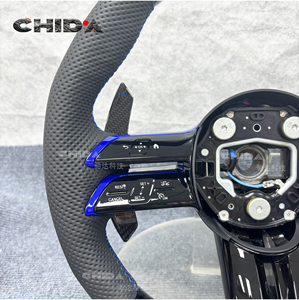 <span class=keywords><strong>Volante</strong></span> de Fibra de Carbono Personalizado con Diseño de Libélula, Compatible con <span class=keywords><strong>Mercedes</strong></span> Benz C63 E63 W213 C43 A45 G63 G500 S63 GLS63 S500 G55 CLA - Product Image 4