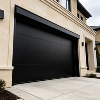 Porte de garage sectionnelle en acier préfabriquée facile à installer avec isolation thermique pour cour, camping, logistique, entrepôt, magasin de rue, délai de livraison court