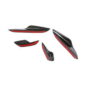 De fibra de carbono <span class=keywords><strong>M3</strong></span> frente conservas de parachoques de <span class=keywords><strong>aletas</strong></span> para <span class=keywords><strong>BMW</strong></span> E90 <span class=keywords><strong>E92</strong></span> E93 <span class=keywords><strong>M3</strong></span> 05-13 - Product Image 4