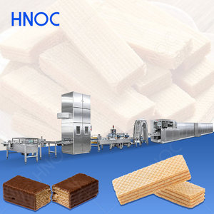 Machine à gaufrettes entièrement automatique HNOC, ligne de production de gaufrettes enrobées de chocolat, <span class=keywords><strong>prix</strong></span> - Product Image 1