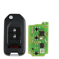 Clé télécommande filaire Xhorse XKHO02EN VVDI pour Hon-da Flip 2+1 boutons