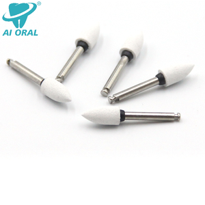 Pulidor de Doble Color para Composite y Dientes - Fresa de Pulido Dental de Grano Grueso Blanca para Trabajo Restaurador Profesional - Product Image 2