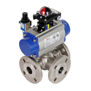ชุดประกอบตัวกระตุ้นบอล 304 ของจีน รุ่น Turn พร้อมหัวลมแบบ Pneumatic Hat-92d ได้รับการรับรองมาตรฐาน CE - Product Image 1