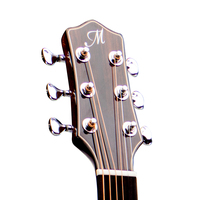 Acoustic Guitar 41 Inch GA Solid Top Sitka Spruce Rosewood Acoustic Guitar Real Abalone Binding High Quality Guitar