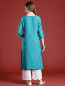 Thread-Work Droit Kurta viscose rayonne - Product Image 3