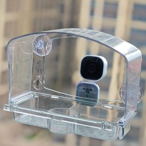 מאכיל ציפורים אקרילי חדשני עם מצלמת Wifi מובנית, זיהוי חכם מבוסס בינה מלאכותית ברזולוציה גבוהה לחלון, אוטומטי - Product Image 2