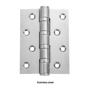 Bán Buôn Hiện Đại Cửa Gỗ 4Inch Dày 3.0 Đúng Mang Bản Lề 304 Thép Không Gỉ Phẳng Bản Lề Quốc Gia Đồ Nội Thất Phần Cứng - Product Image 6