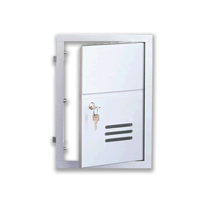ALUBOX Italy SC1 Caja de Almacenamiento para Puerta Integrada de Hierro Fundido - Product Image 1