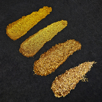 Großhandel Kosmetikqualität Titanfreies Mica Gold Make-up-Puder Perlglanz Gold Nägel Lidschatten Pigment