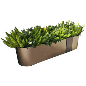 Bac à plantes en métal en gros, jardinières laser thermolaquées, bacs paysagers pour la décoration <span class=keywords><strong>de</strong></span> jardins domestiques et centres commerciaux - Product Image 5