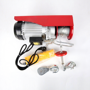 <span class=keywords><strong>Mini</strong></span>-treuil électrique à câble micro 1 tonne, nouveau, silencieux, hauteur de levage 12/6m, télécommande suspendue, 220V, 100% cuivre - Product Image 1