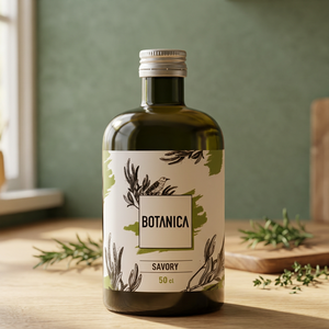 BOTANICA-SANTOREGGIA Extrait Liquide Non Alcoolisé de Feuilles de Thym Méditerranéen Saveurs Vermouth Rouge Distillés - Product Image 2