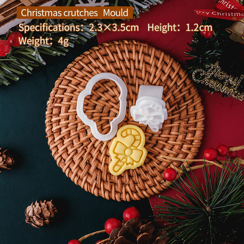 white-christmas crutch