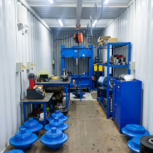 Station de réparation et d'entretien de coupeurs à disques <span class=keywords><strong>TBM</strong></span> mobiles - Atelier conteneurisé de 40 pieds pour outils de machines de forage de tunnels - Product Image 1
