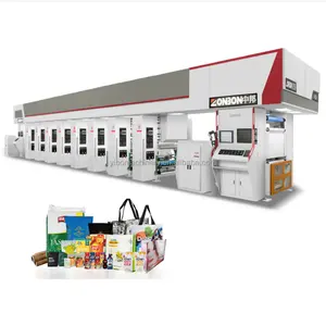 ASY Model Rotogravure/gravue Printing Machine Small 1 2 Colors High Speed 80m/120m/150m/min Gravure Manufacturer Company Price