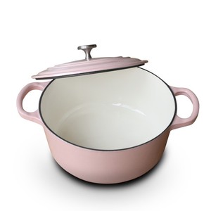 Casseroles multifonctionnelles en <span class=keywords><strong>fonte</strong></span> émaillée Fond épaissi en céramique Poignée de couvercle de casserole Ustensiles de cuisine Matériau métallique - Product Image 6
