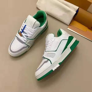 Sneakers di Lusso di Alta Qualità 5A per <span class=keywords><strong>Uomo</strong></span>, <span class=keywords><strong>Scarpe</strong></span> di <span class=keywords><strong>Marca</strong></span> Famosa con Logo Originale, Vendita all'Ingrosso, Tomaia in Pelle di Vacchetta per <span class=keywords><strong>Uomo</strong></span> e Donna - Product Image 6