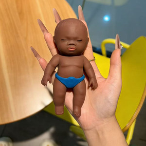 2026 Hot Ugly Doll Unzip Squeeze Toy Slow-Rebound Black Cute Quirky Toy Stretch-and-Squeeze Palm-Sized Rubber Black-Skin Youth - Product Image 2