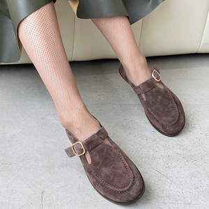 Mocassins plats décontractés rétro pour femmes, nouvelle collection automne-été-printemps, avec sangle réglable, respirants, légers et confortables pour le quotidien - Product Image 5
