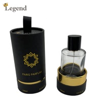 Tube en papier cadeau 2026 pour huiles essentielles 30ml 50ml 100ml, emballage de flacon de parfum, boîtes cylindriques de luxe vides, boîte de parfum personnalisée avec logo