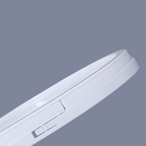 Nhà Máy Trực Tiếp Tùy Chỉnh Hình Bầu Dục Nhựa <span class=keywords><strong>Container</strong></span> Màu Trắng Với Xử Lý Và Nắp Có Thể Tái Chế Xô Cho Trộn Và Sơn - Product Image 6