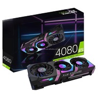 Kartu Grafis Desktop GeForce RTX 4080 16GB GDDR6X dengan Pendingin Kipas Windforce untuk Gaming & Pengeditan Video