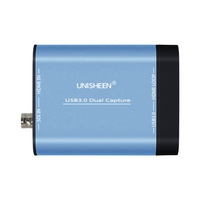 Uni sheen Game Streaming Live-Übertragung 1080P OBS vMix Wirecast Xsplit USB3.0 60FPS Dual SDI HDMI VIDEO CAPTURE Box Card Grabber