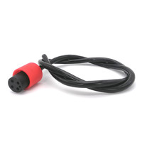 Connecteur ROV Subconn IL4F BH4M, câble sous-marin, prise en ligne à 4 broches, connecteur circulaire standard sous-marin, IP69K