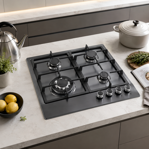 Table de cuisson à gaz encastrable multifonctionnelle à quatre brûleurs, gaz naturel, gaz de pétrole liquéfié, usage domestique, cuisinière à gaz haute <span class=keywords><strong>pression</strong></span> - Product Image 1