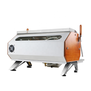 Máy pha cà phê Espresso thương mại 12L, máy pha cà phê điện bán tự động, máy pha cà phê hai nhóm - Product Image 4