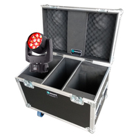 Tête mobile personnalisée dj spot Par wash faisceau luminaire vol ATA style road case pour Chauvet Intimidator Wash Zoom 450 IRC