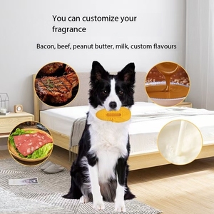 Nuevo diseño de maíz, juguete carnoso para masticar mascotas con sonido <span class=keywords><strong>Natura</strong></span>, cepillo de dientes de goma para <span class=keywords><strong>perros</strong></span>, juguetes y accesorios para masticar molares chirriantes para mascotas - Product Image 2
