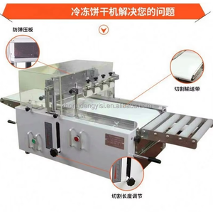 Electric High Efficiency Food Cheese Cookie Dough Bread Stainless Steel Automatic Frozen Cranberry Slicing <b>Biscuit</b> <b>Machine</b> - Product Image 5