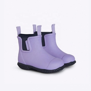 Bottes de <span class=keywords><strong>pluie</strong></span> imperméables isolées en néoprène YL-2679 pour enfants, garçons et filles, pour jeux en extérieur sur terrain boueux, vente en gros OEM/ODM - Product Image 1