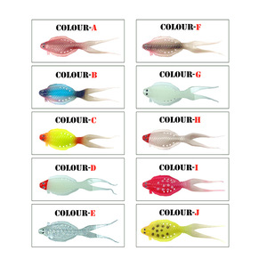 Señuelo de 12,8 cm/7,6G, cebo de pescado simulado para pesca de anguila <span class=keywords><strong>y</strong></span> <span class=keywords><strong>espada</strong></span>, señuelo suave - Product Image 2
