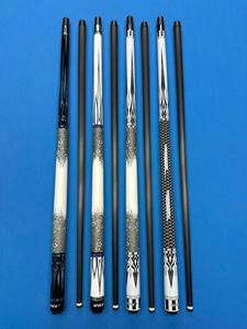 Taco de Billar Xikuno de Alta Calidad, Eje de Fibra de Carbono, Envoltura de Cuero <span class=keywords><strong>Real</strong></span>, Taco Dividido 1/2, Punta de 12.5mm - Product Image 4