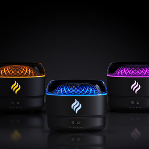 Diffuseur d'arômes volcaniques de bureau électrique avec veilleuse <span class=keywords><strong>Mini</strong></span> humidificateur de parfum d'huile essentielle pour la maison - Product Image 1