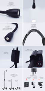 Lámpara de Examen LED Móvil, Portátil y Duradera de MT Medical Devices, Adecuada para Exámenes en Clínicas y Hospitales - Product Image 3