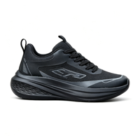 Chaussures de course pour hommes 2026 Stealth-Pro à semelle ondulée / Baskets techniques respirantes à amorti élevé avec empeigne en maille / Usine OEM ODM
