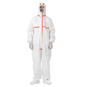 Disposable Work Wear PPE Water Resistance Safety Clothing