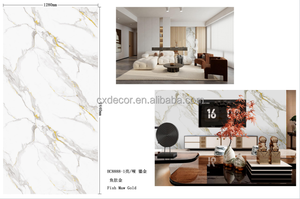 Lámina Alternativa de Mármol de PVC, Panel de Revestimiento de Pared de Fibra de Carbono para Interiores, Losa de <span class=keywords><strong>Pizarra</strong></span>, Paneles de Revestimiento de Pared Impermeables para Baño - Product Image 6