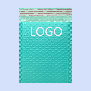 Pochette d'expédition express en mousse rose épaisse, film co-extrudé, imperméable et anti-choc pour emballage 13x15+4cm - Product Image 2