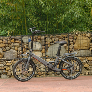 Bicicleta Eléctrica Plegable de 20 Pulgadas con Motor Trasero sin Escobillas de 36V, Mini Batería de Litio de Fibra de Carbono, Paquete Ligero - Product Image 4